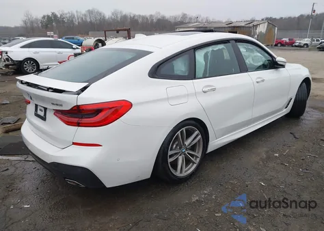 2018 BMW 640I Gran Turismo xDrive z USA, uszkodzony, nr VIN WBAJV6C5XJBK07580